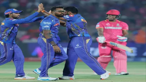 IPL 2025 MI vs RR: मुंबई इंडियंस ने राजस्थान रॉयल्स को पूरी तरह हराया