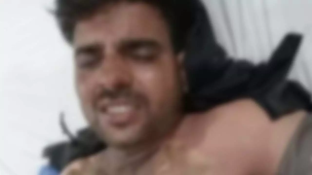 person died of electric shock while climbing a pole to repair electricity in Pilkhuwa police station