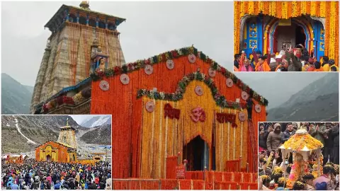 Kedarnath: मंत्रोच्चारण के साथ खुले केदारनाथ धाम के कपाट, मनमोहक तस्वारों में करें बाबा के दर्शन