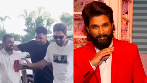 Allu Arjun Viral Video