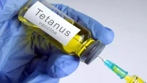 Symbolic picture of tetanus vaccine