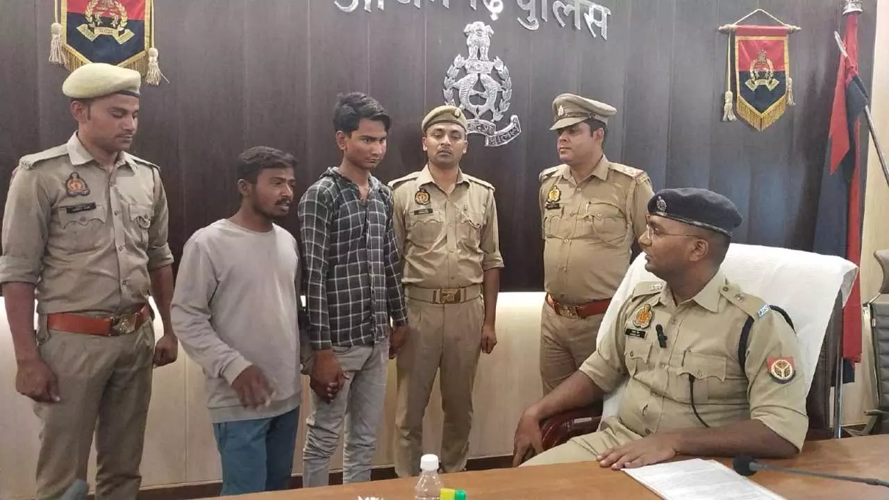 Azamgarh News :24 घण्टे के भीतर हत्या की घटना का पुलिस ने किया खुलासा, 2 अभियुक्त गिरफ्तार