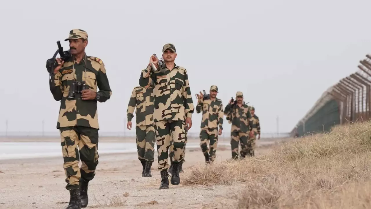 पाकिस्तानी रेंजर ने पार की भारतीय सीमा, BSF ने हिरासत में लिया, पूछताछ जारी