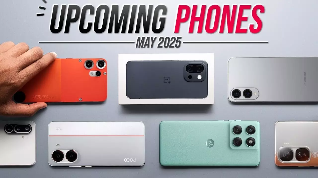 Smartphones Launching in May 2025