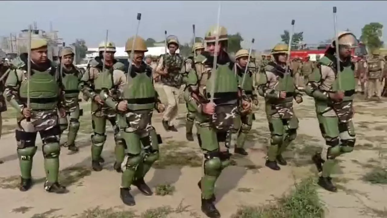 Shamli police mock drill