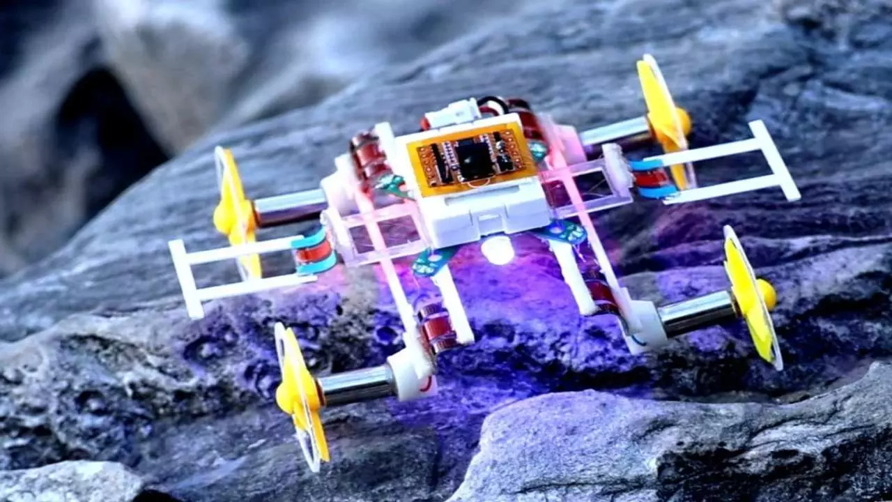 World Smallest and Lightest Wireless Robot