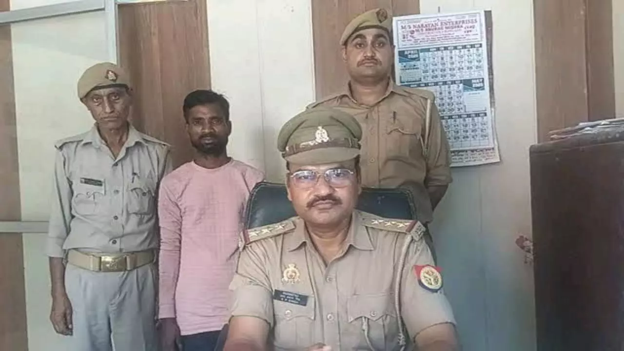 Auraiya News: नाबालिक के साथ दुष्कर्म करने वाला आरोपी गिरफ्तार