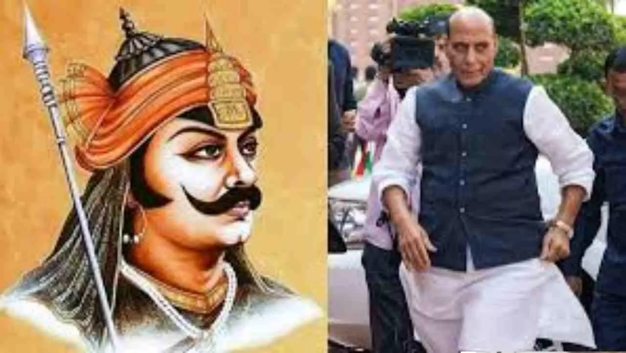 Rajnath Singh: मान, सम्मान और स्वाभिमान के प्रतीक महाराणा प्रताप को रक्षामंत्री राजनाथ सिंह ने किया नमन, भामाशाह के त्याग को भी सराहा