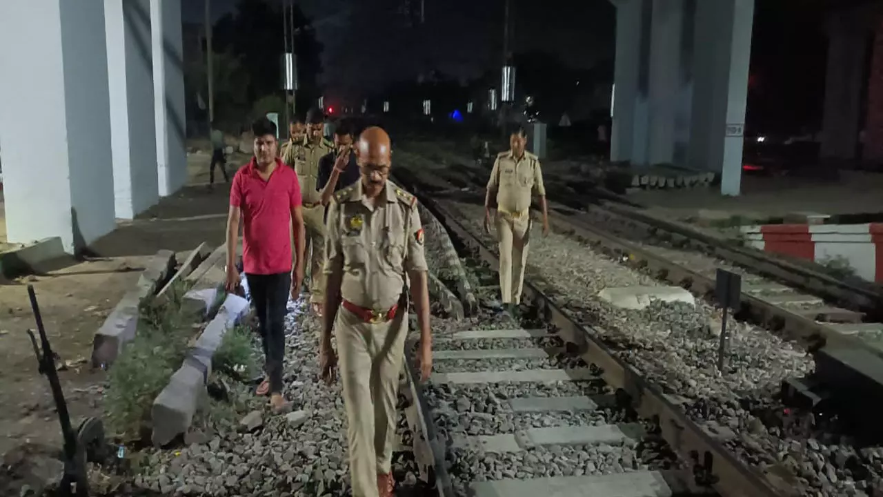 Alert at Hardoi railway station