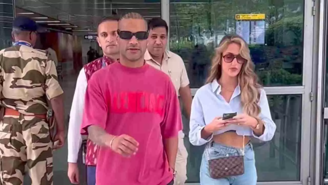 Shikhar Dhawan GF Vide