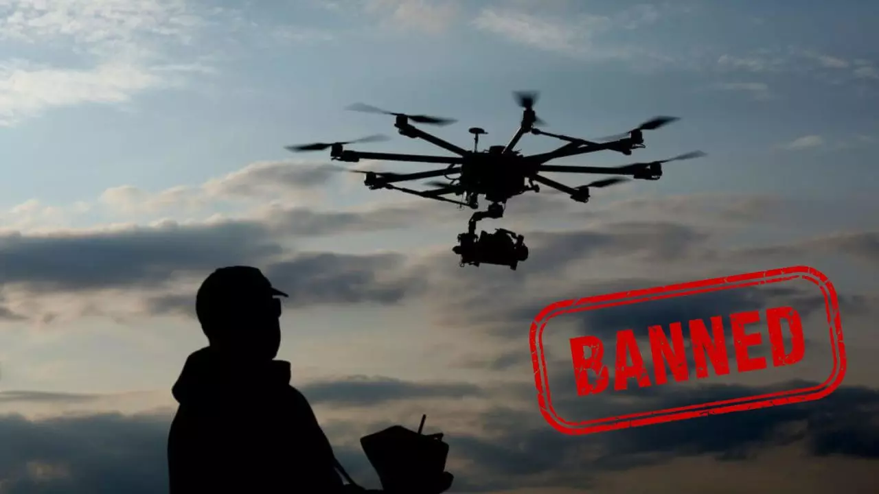 lucknow news Complete ban on flying drones in up Ghaziabad declared no-flying zone amid India Pakistan war