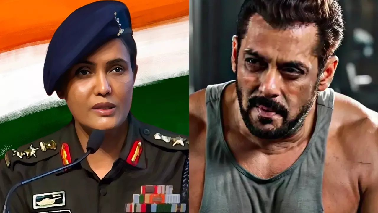 Coloneal Sofia Qureshi Video On Salman Khan Movie