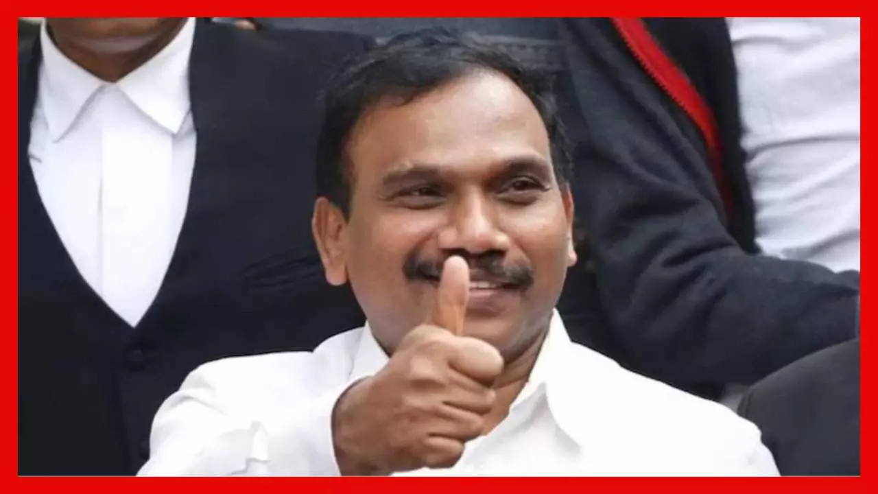 Politician A.Raja