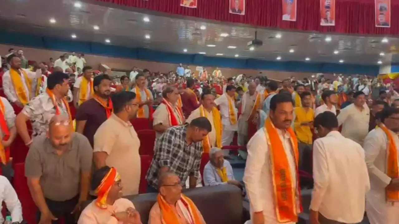 Swabhimaan kavi sammelan Banda