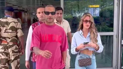 Shikhar Dhawan GF Vide