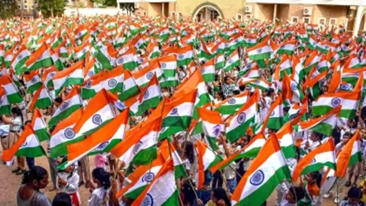 bjp pays tribute to indian army by tiranga yatra after congress india pakistan latest update