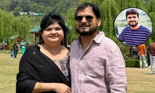 on mothers day kanpur Shubham Dwivedi mother emotional remembering her son died in Pahalgam attack