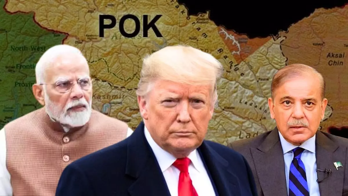 कश्मीर मुद्दे में ट्रंप! पाकिस्तान ने कहा शुक्रिया, भारत क्यों है चुप
