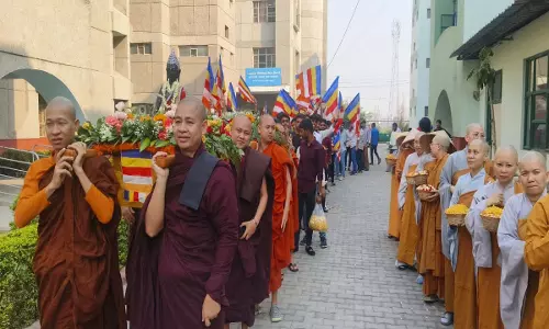 Buddhas message at Subharti University: An unprecedented day full of love, compassion and peace