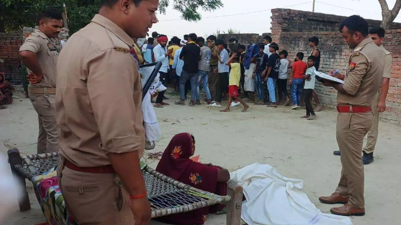 Alcoholic father beats mother, son kills father with an axe