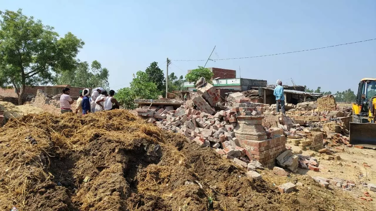 Bulldozers act on illegal madrasas in Khalihan