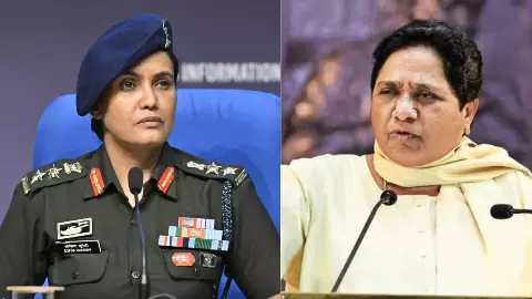 mayawati in support of colonel sofiya qureshi amid mp bjp vijay shah controversial statement