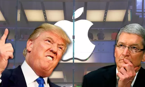 Donald Trump and Apple War