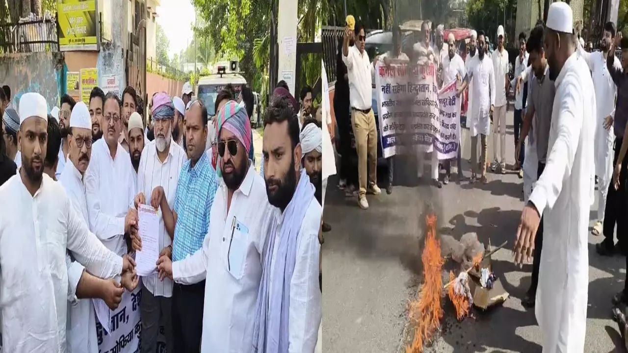 Qureshi community protest