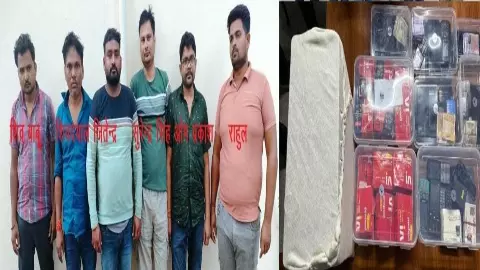 UP STF arrestd Six in cyber crime UP STF arrestd Six in cyber crime