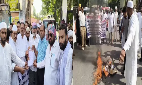 Qureshi community protest