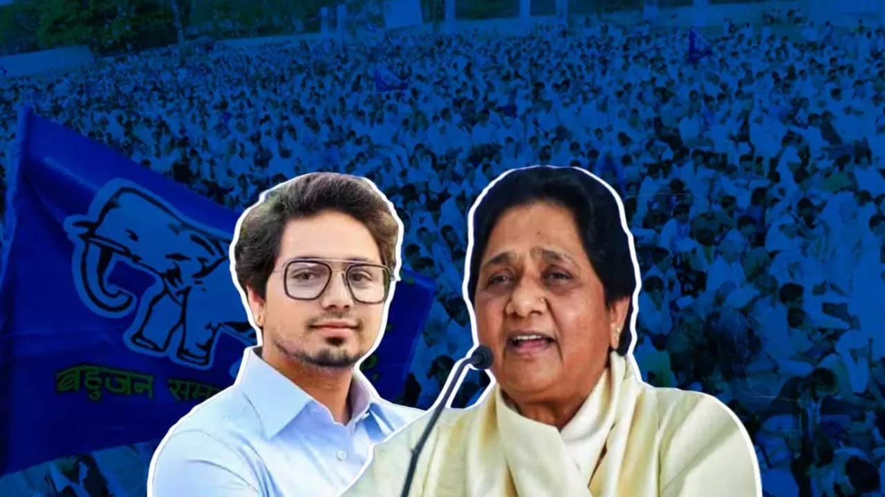 mayawati and akash anand