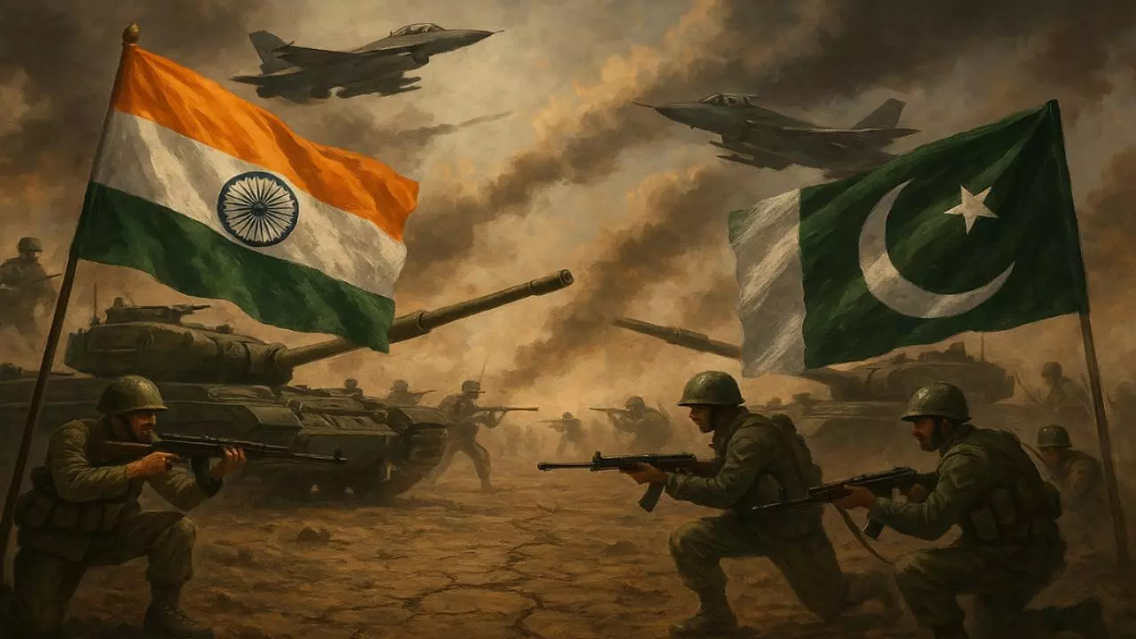 india pakistan war