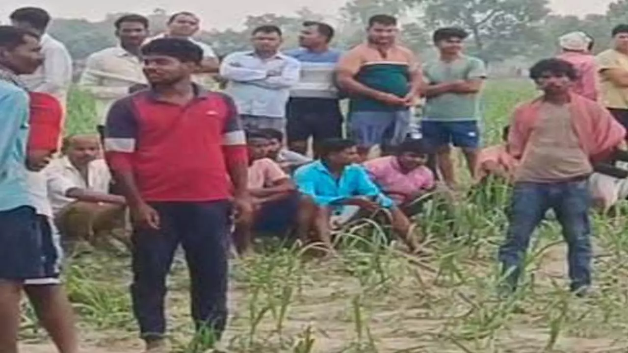 Body of youth found hanging from tree in Siwan of in-laws, widespread sensation in the area