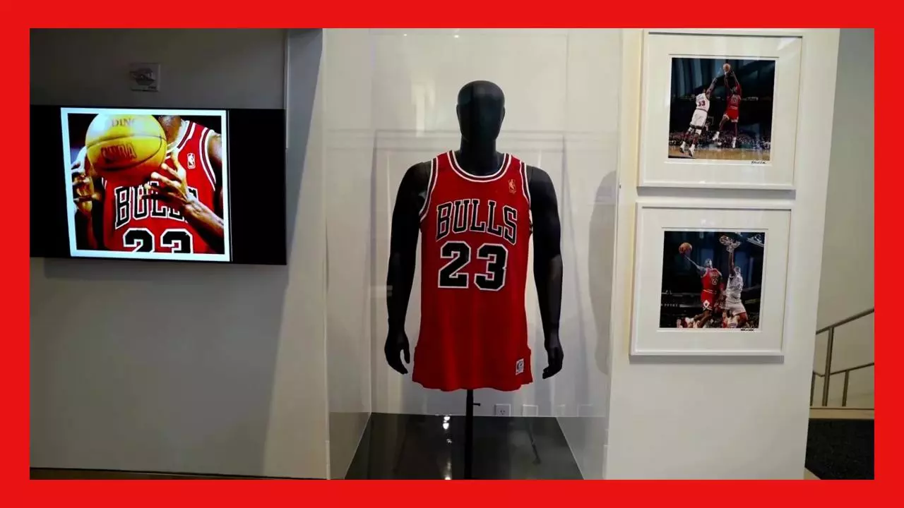 Jordans Red Jersey
