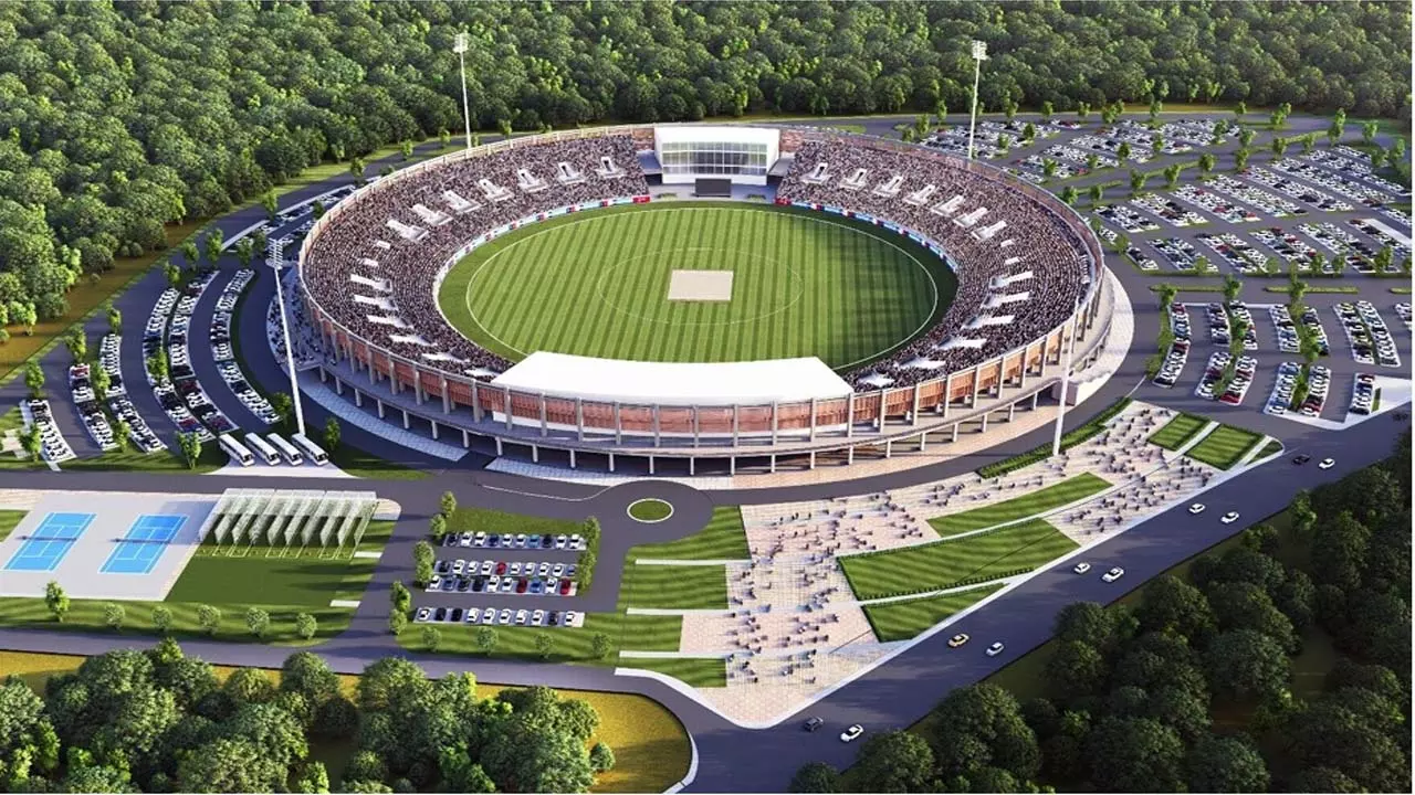 Proposed Fourth International Cricket Stadium of UP in Gorakhpur