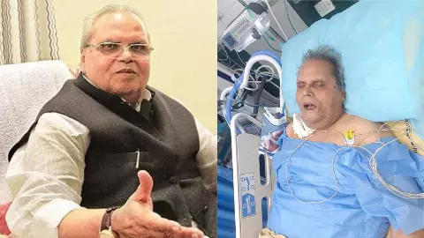 Satyapal Malik Hospitalised in lucknow photo share on x after cbi chargesheet Satyapal Malik Hospitalised in lucknow photo share on x after cbi chargesheet