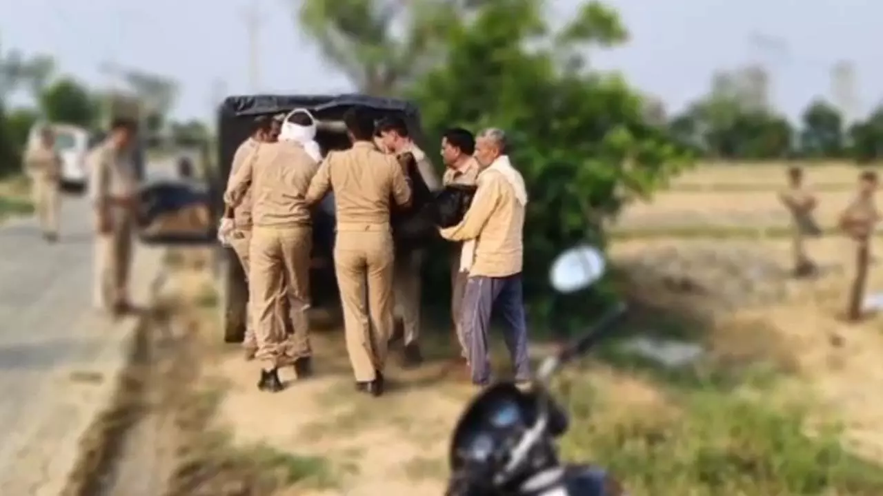 Killing of father-son in land dispute, tense atmosphere in village