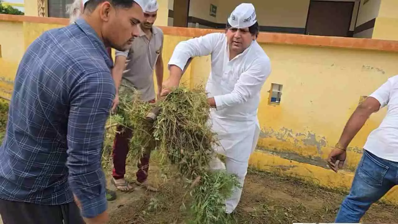 Meerut News: कीचड़, झाड़ियां और बंद अस्पताल... मेरठ का आरोग्य मंदिर बना बीमारी स्थल! AAP ने उठाई झाड़ू, सरकार से कहा – अब जागो!