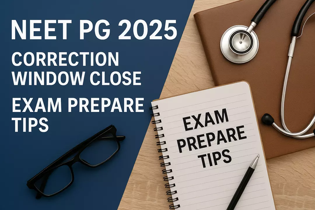 NEET PG Correction Window Close Date