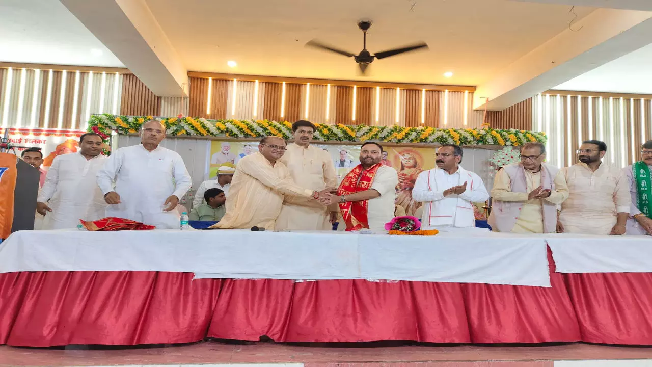Moradabad News: भाजपा ने रानी अहिल्याबाई होलकर की जयंती पर आयोजित किया जनप्रतिनिधि सम्मेलन