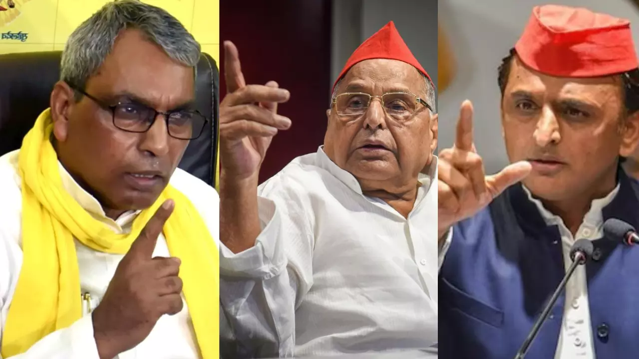 OM praksah Rajbhar on akhilesh yadav