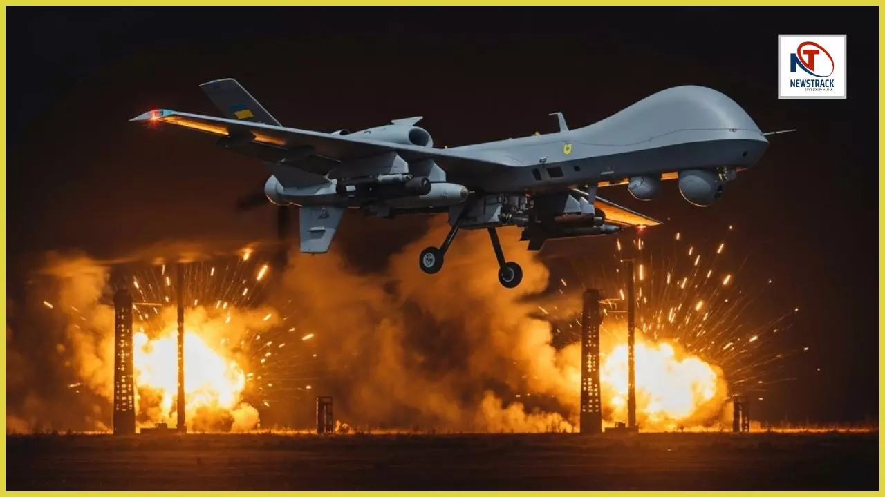 Ukraine Big Drone Attack Russia