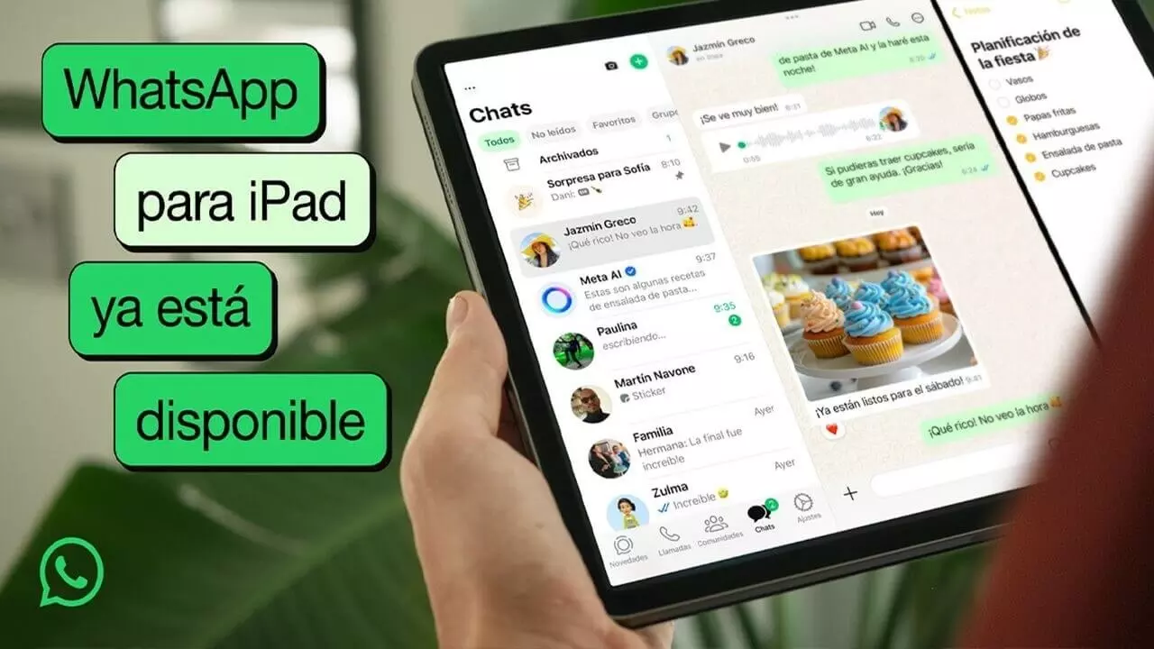 iPad WhatsApp App