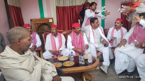 Samajwadi Party state president Shyamlal Pal