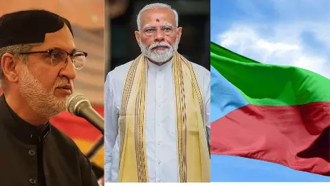 Baloch Leader given letter Narendra Modi