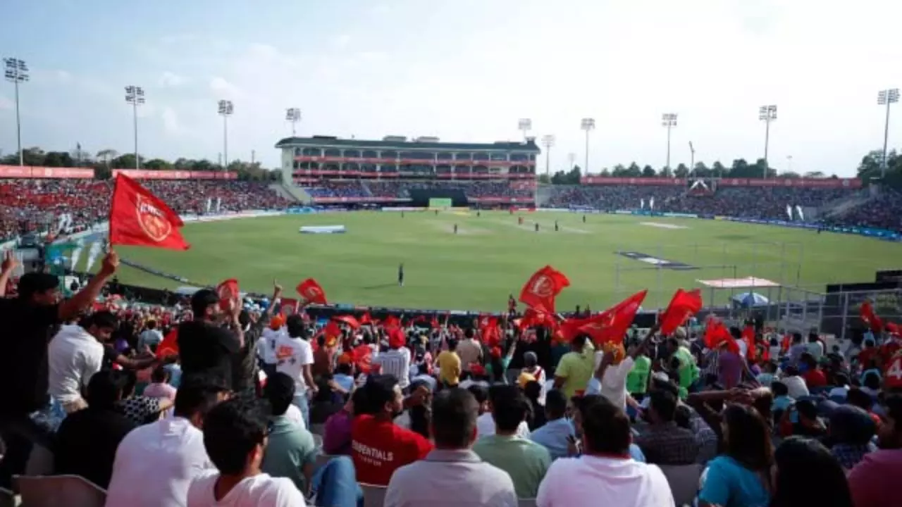 Mohali Cricket Stadium IPL Records