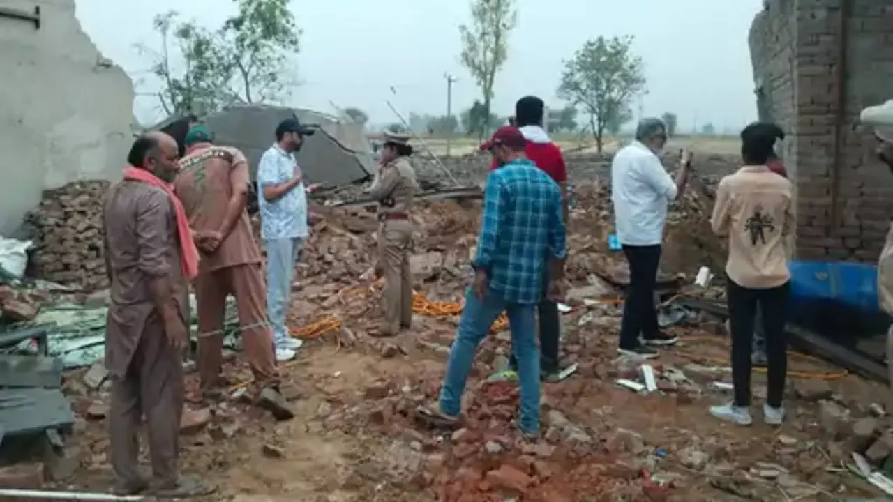 Punjab Firecracker Factory Explosion