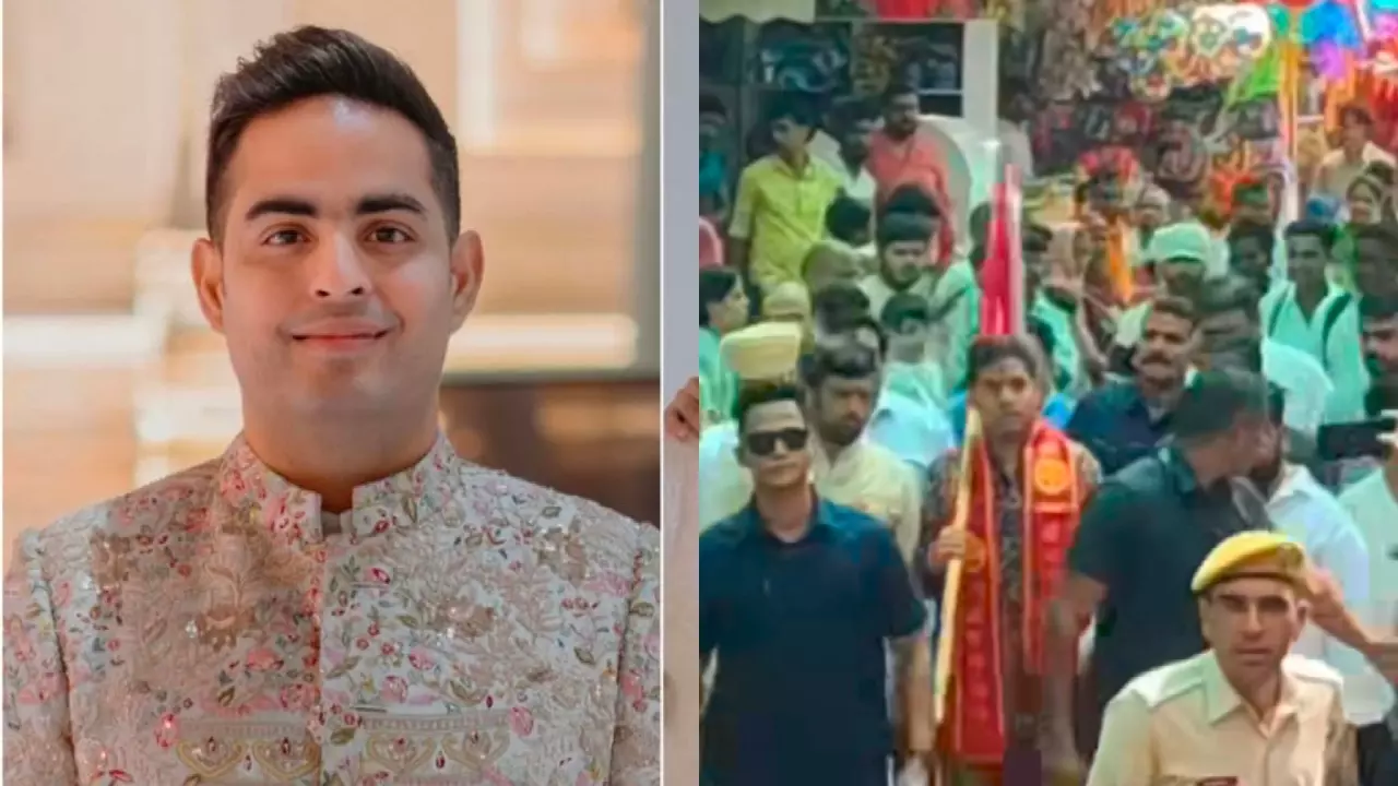 Akash Ambani Video