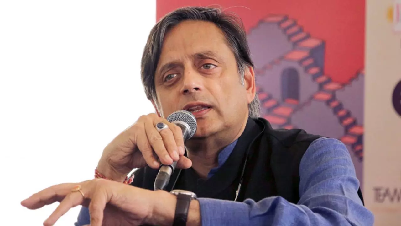 Shashi Tharoor in Columbia