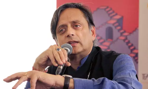 Shashi Tharoor in Columbia